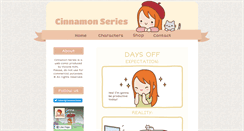 Desktop Screenshot of cinnamonseries.com
